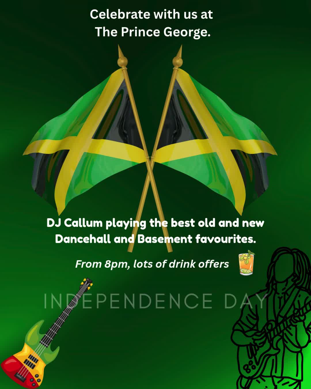 Jamaica Independence Day celebration at The Prince George